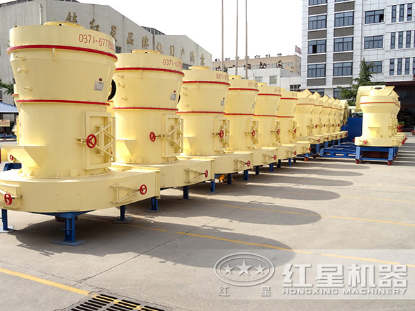 雷蒙磨粉機廠區(qū)圖