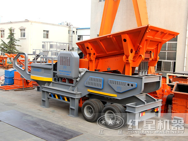 小型車載移動破碎機