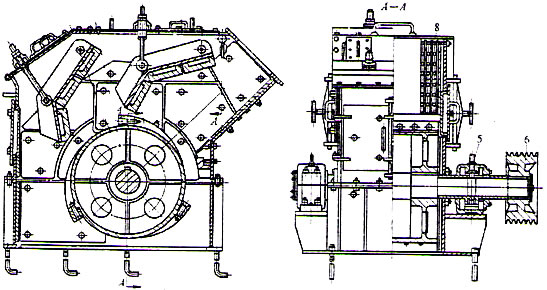 單段破碎機工作原理