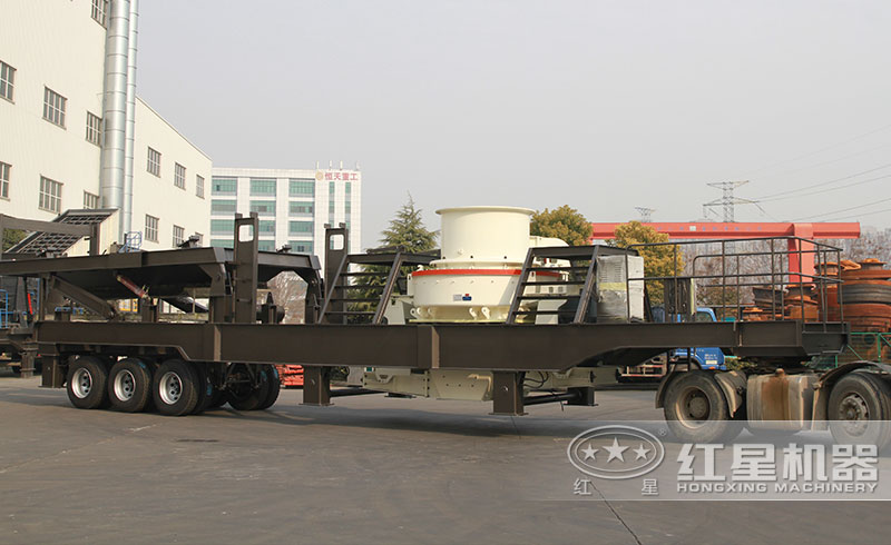 流動打砂車