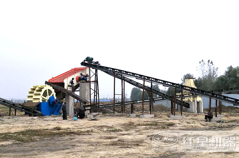 河南洛陽(yáng)客戶小型沙場(chǎng)