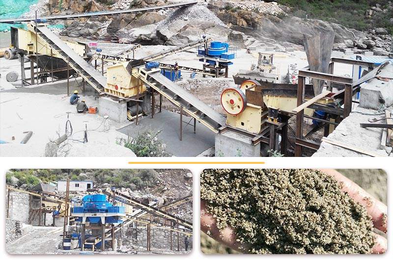 山西客戶大型干式制砂生產線