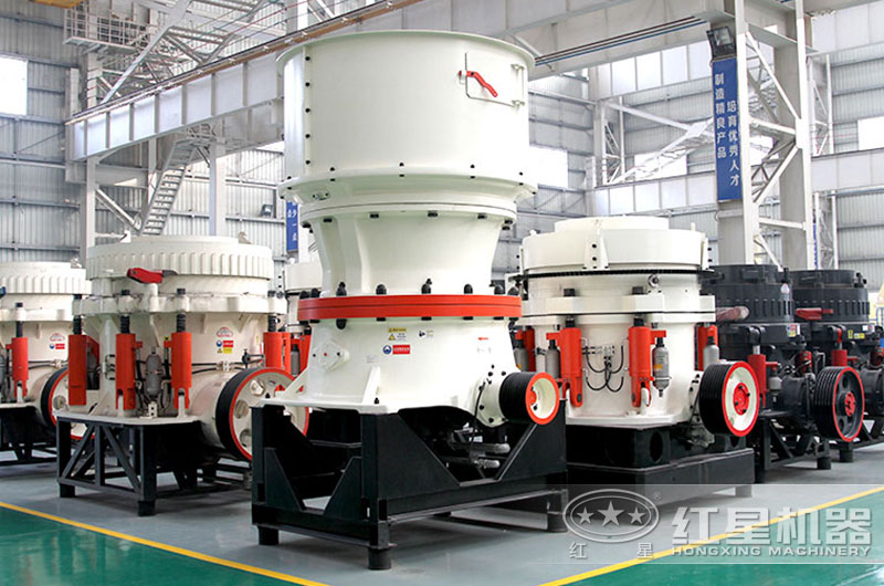 圓錐式破碎機生產能力強、噪音小